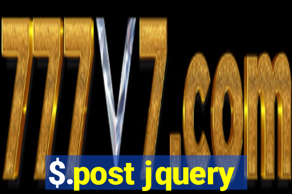 $.post jquery